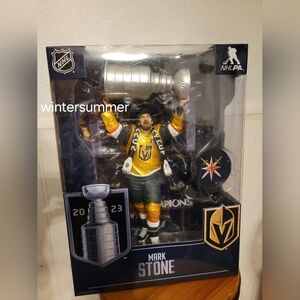 Mark Stone NHL Stanley Cup Vegas Golden Knights McFarlane Sports Figure In Stock